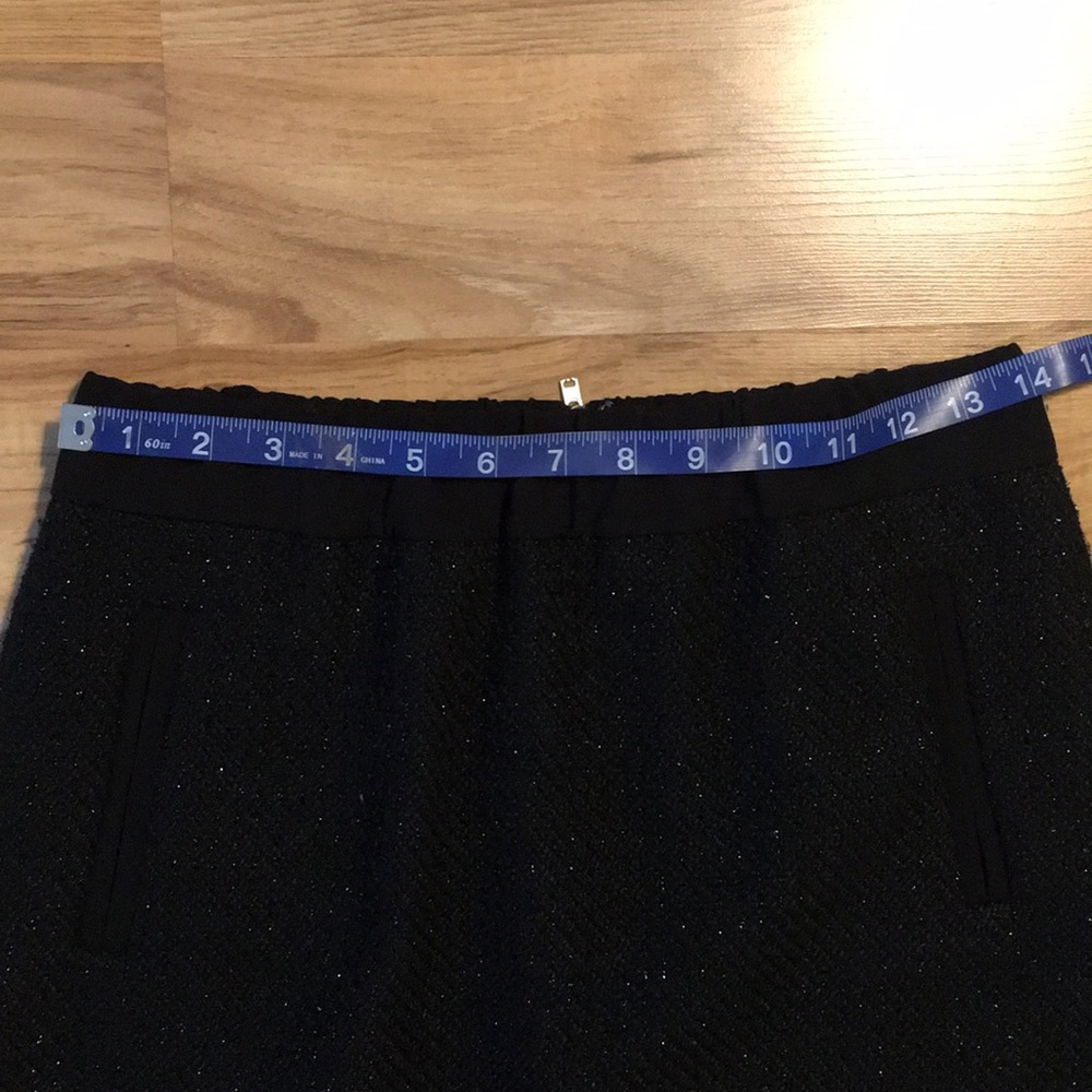LOFT black mini skirt - Picture 6 of 7